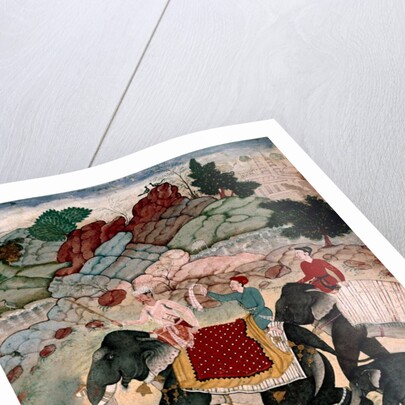 A Party of Elephant Hunters. India, early 18th century by Unknown