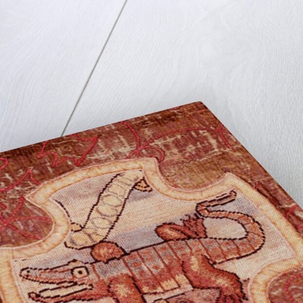 Crocodile, from the Oxburgh Hanging by Mary Queen of Scots