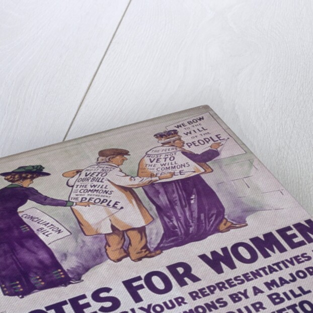 Poster for Votes For Women by Alfred Pearse