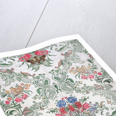 Dress fabric by Unknown
