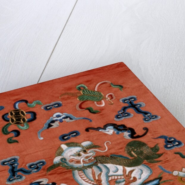 Lion depicted on a Rank Badge. China, 18th-19th century by Unknown