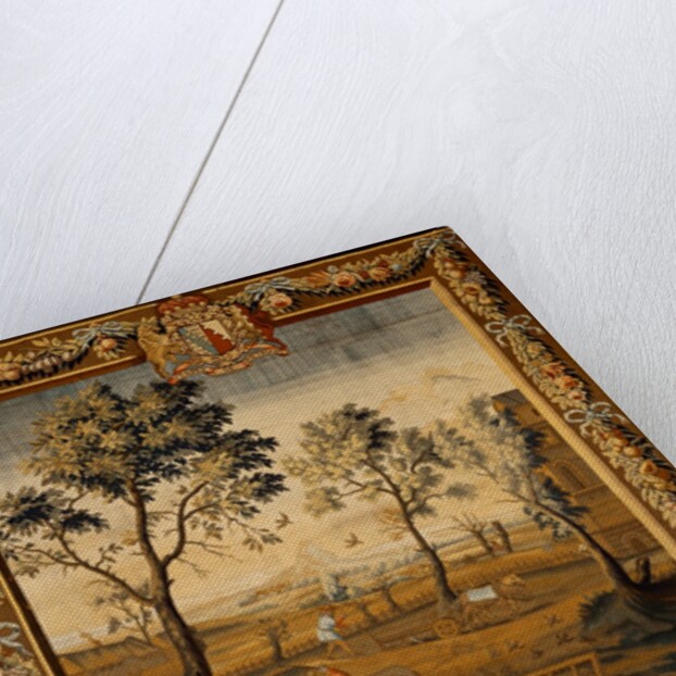 Pannel depicting Milking and Sowing, one of a set of tapestries illustrating The Seasons by Anonymous