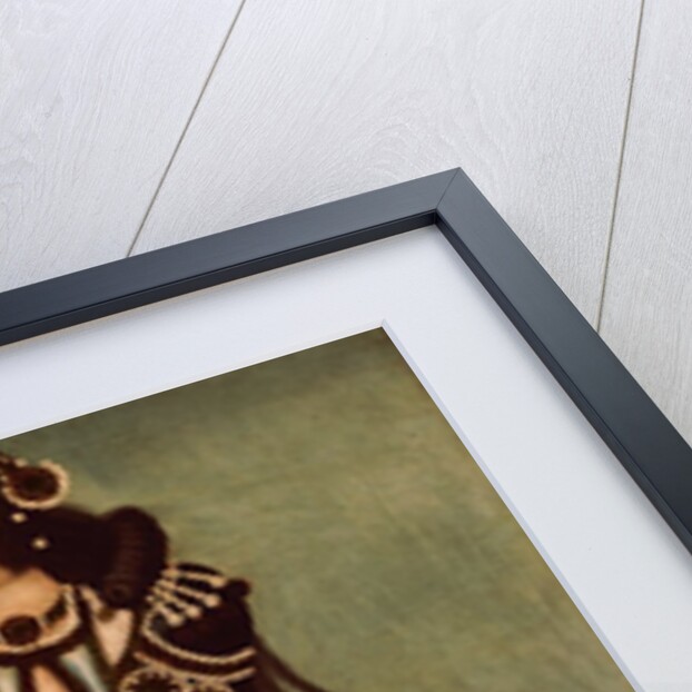 Lady offering sweetmeats. Iran, Qajar dynasty, 19th century by Unknown
