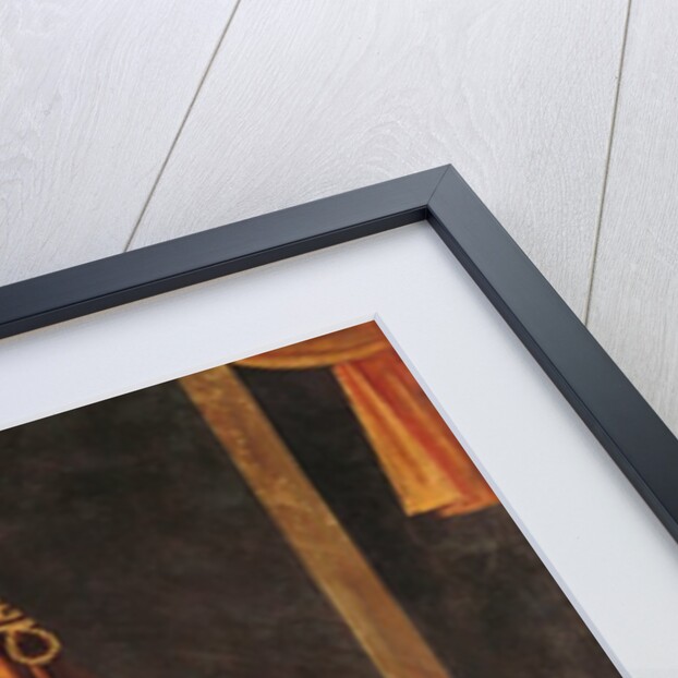 Lady seated playing the guitar. Iran, Qajar dynasty, early 19th century by Unknown