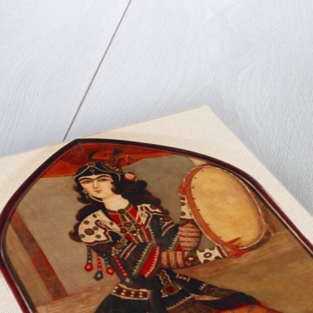 Lady Dancing With Castanets by Sayyid Mirza