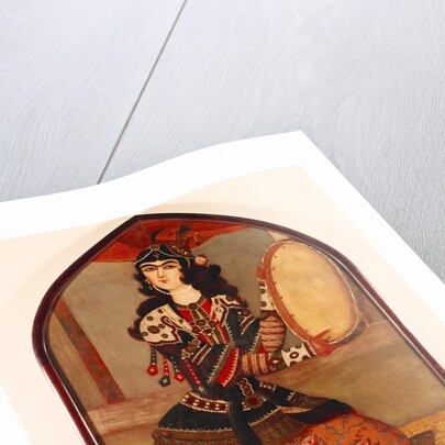Lady Dancing With Castanets by Sayyid Mirza