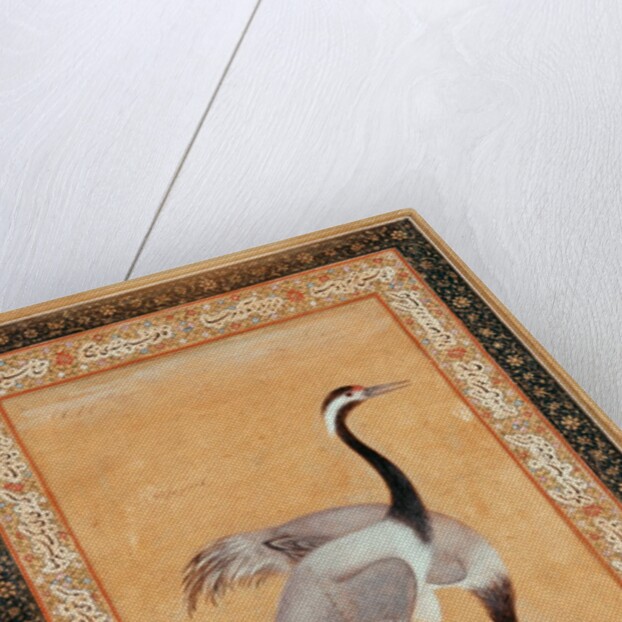 A Pair of Cranes by Ustad Mansur