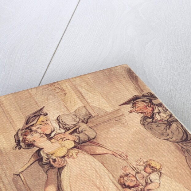 A Milk Sop by Thomas Rowlandson