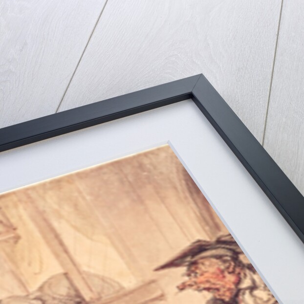 A Milk Sop by Thomas Rowlandson