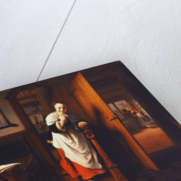 The Eavesdropper by Nicolaes Maes