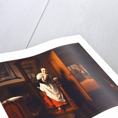 The Eavesdropper by Nicolaes Maes