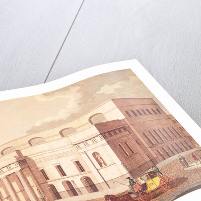 View of the New Theatre Royal by Robert Smythe