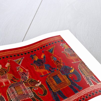 Sari, detail by Anonymous