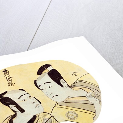 Two Actors by Kitagawa Utamaro