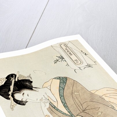 Courtesan by Kitagawa Utamaro