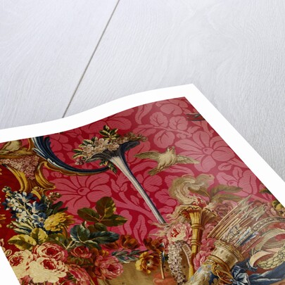 The love trophy, detail from the tapestry at Osterley Park House. London, England, 18th century by Unknown