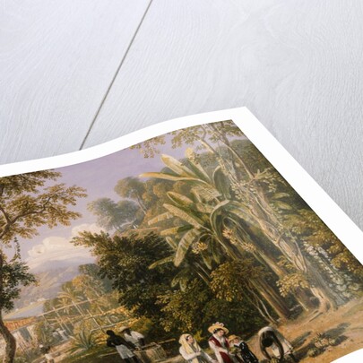 Garden Scene on the Braganza Shore by William Havell