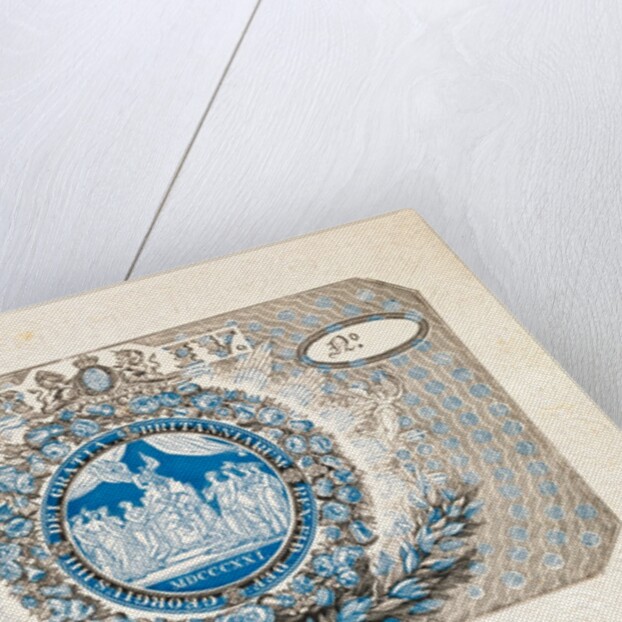 Admission ticket to the Abbey for The Coronation of King George IV. England, early 19th century by Unknown