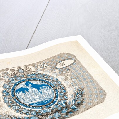 Admission ticket to the Abbey for The Coronation of King George IV. England, early 19th century by Unknown