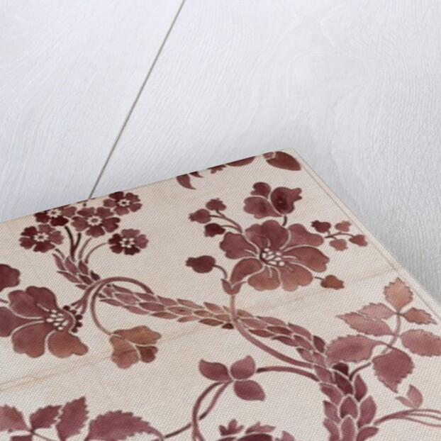 Design for a silk damask by Anna Maria Garthwaite