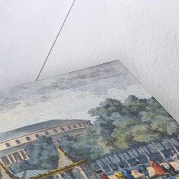 A View of the Chinese Gardens and Rotunda in Ranelagh Gardens by Charles Grignion