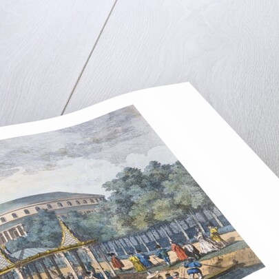 A View of the Chinese Gardens and Rotunda in Ranelagh Gardens by Charles Grignion