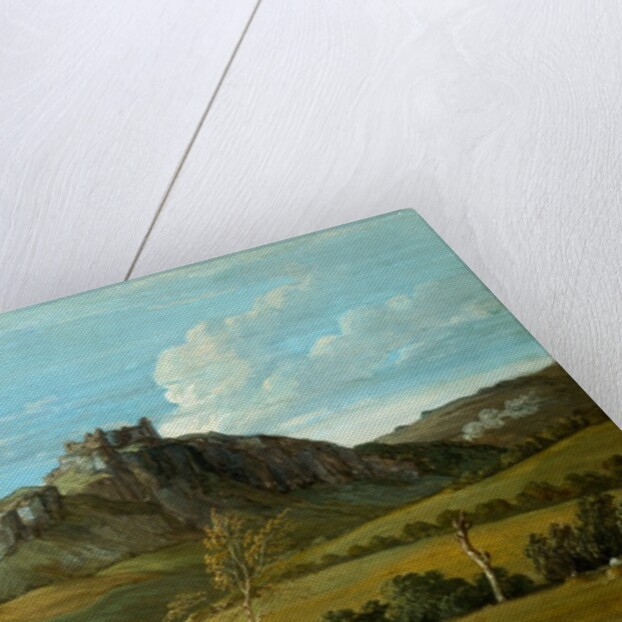 Curreg-Cennan Castle by Paul Sandby