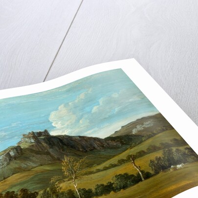 Curreg-Cennan Castle by Paul Sandby