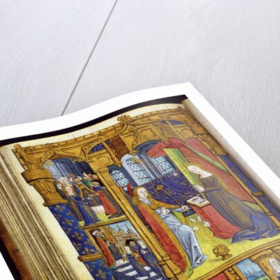 The Hours of Virgin, from The Playfair Book of Hours. France, 15th century by Unknown