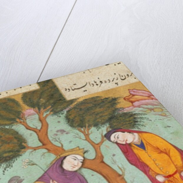 Farhad Falls In Love With Shirin by Ganjavi Nizami