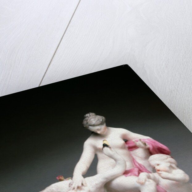 Leda and the Swan by Anonymous