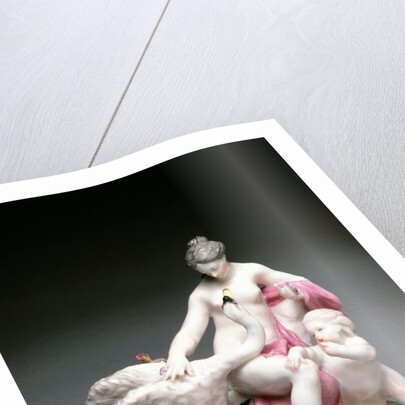 Leda and the Swan by Anonymous