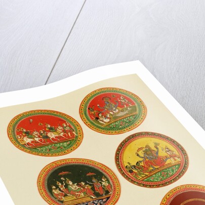 Playing cards. India, 16th century by Unknown