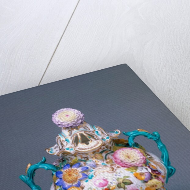 Vase and cover by Unknown