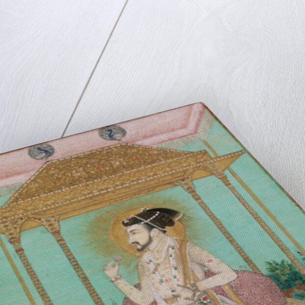 Shah Jahan seated on Peacock Throne, Mughal Style. India, early 17th century by Unknown