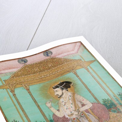 Shah Jahan seated on Peacock Throne, Mughal Style. India, early 17th century by Unknown