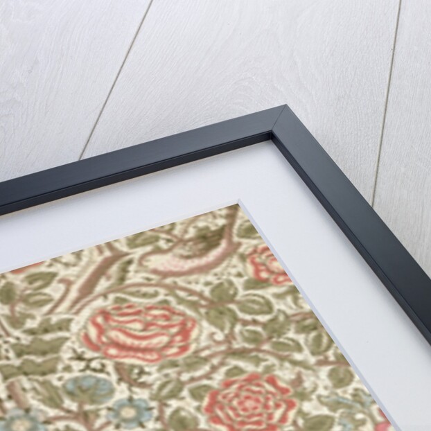 Rose furnishing fabric by William Morris