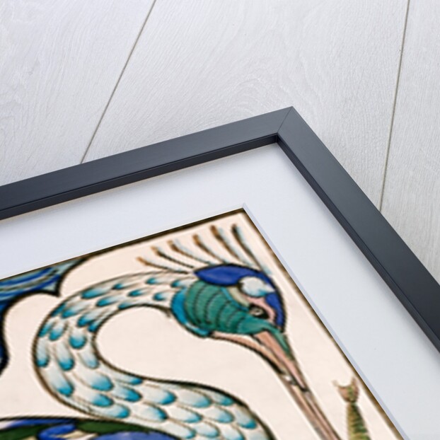 Heron and Dolphin by William Frend De Morgan