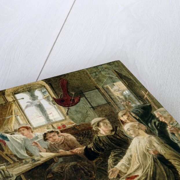 The Death of The Venerable Bede by William Bell Scott