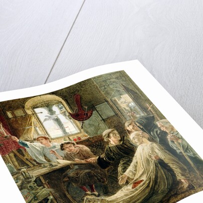 The Death of The Venerable Bede by William Bell Scott