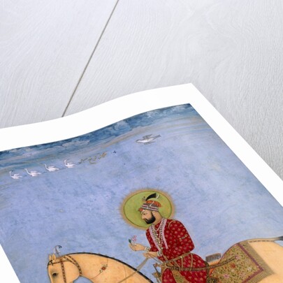 Emperor Muhammad Famukhsiyar on horseback. India, early 18th century by Unknown