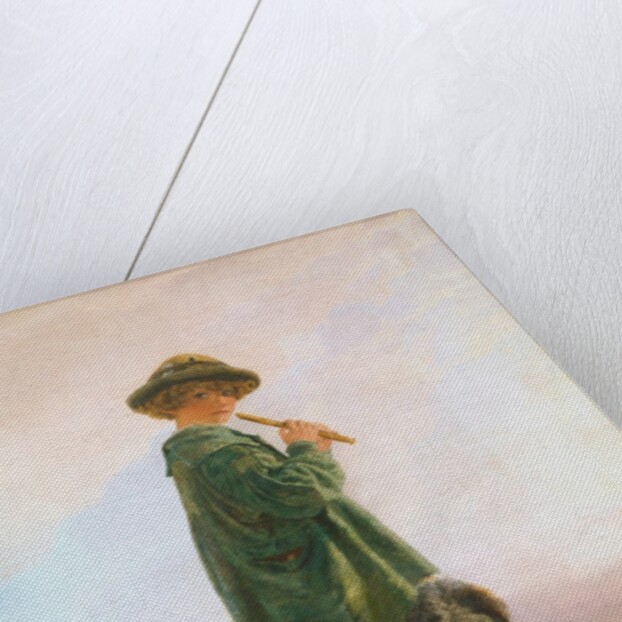 The Piping Shepherd by Alfred Fripp