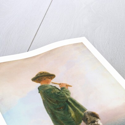 The Piping Shepherd by Alfred Fripp
