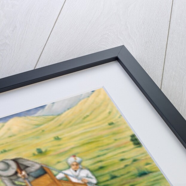 A Tiger Hunt. Punjab, India, 1892 by Unknown