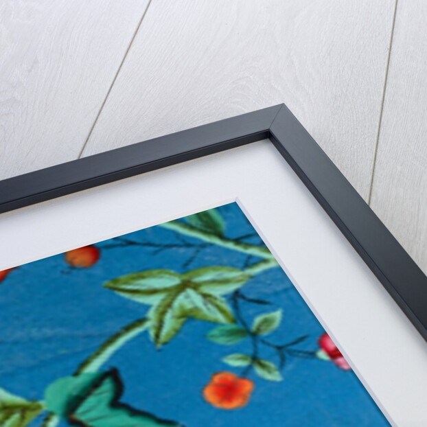 Floral wallpaper, detail by unknown