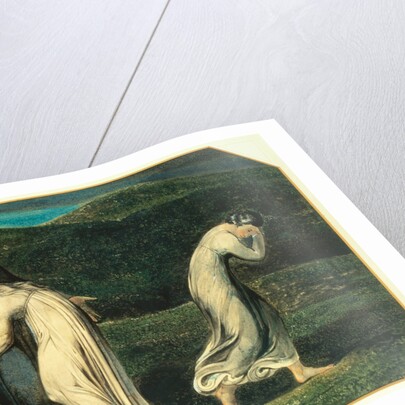 Naomi entreating Ruth and Orpah to return to the Land of Moab by William Blake