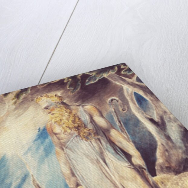 Moses and the burning bush by William Blake