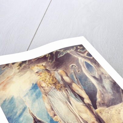 Moses and the burning bush by William Blake