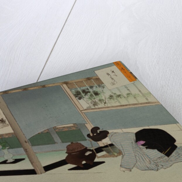 Tea Ceremony by Mizuno Toshikata