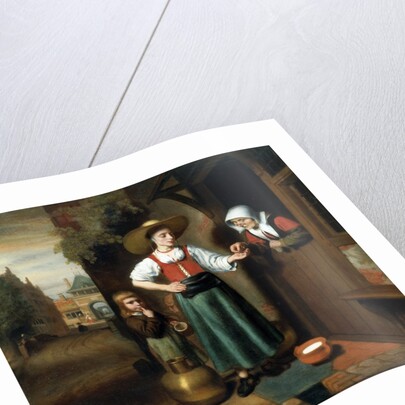 The Milkwoman by Nicolaes Maes